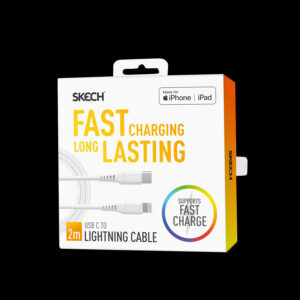 Skech USB-C To Lightning Cable 2m White
