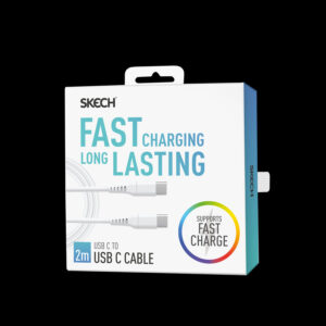 Skech USB-C To C Cable 2m White