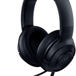 Razer Kraken Ultralight Gaming Headset: 7.1 Surround Sound - Lightweight Frame - Green Logo Lighting - Integrated Audio Controls - Bendable Cardioid Microphone - For Pc One Size Rz04-02950100-R381