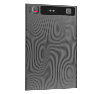 Mobvoi TicNote World's First Agentic AI Voice Recorder 64GB Grey, 470 mAh, OLED display, record, transcribe, and summarize meetings and calls with ease NE-79